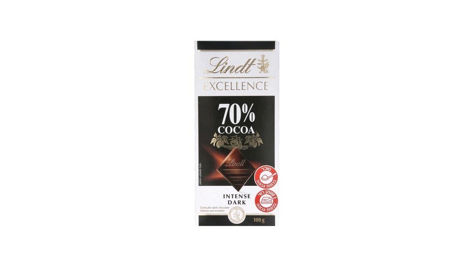 לינדט אקסלנס 70% 100 גרם